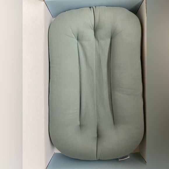 Snuggle Me Organic Infant Lounger Slate IN BOX - Picture 3 of 11